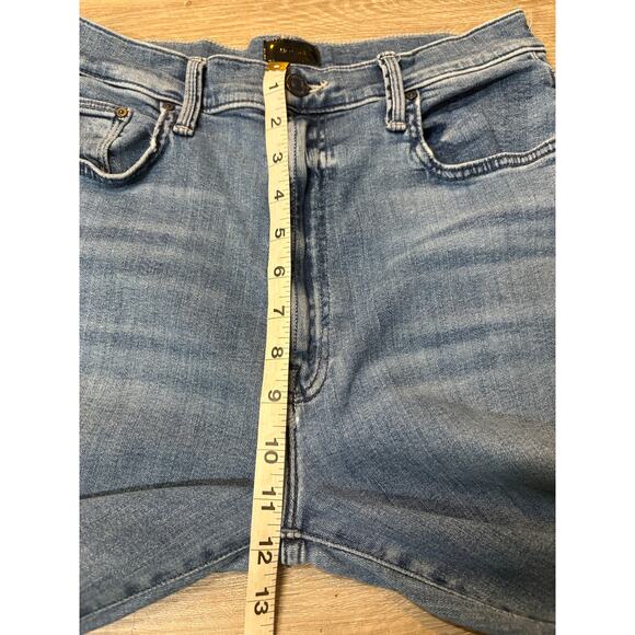 MOTHER Jeans Rambler Ankle Wide Leg Zip Crop 30 We the Animals Stretch Casual - Picture 14 of 14